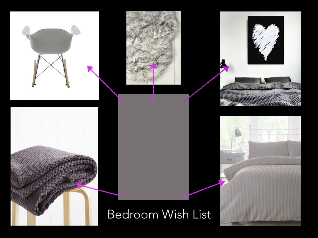 A Bedroom Moodboard/Wish List